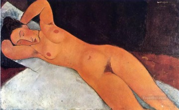  1917 Oil Painting - nude 1917 Amedeo Modigliani